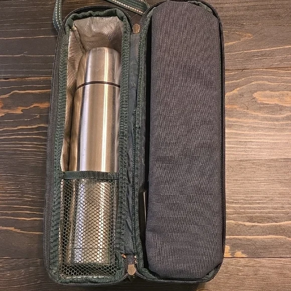 Stainless Steel Travel Thermos Set - Picture 2 of 5